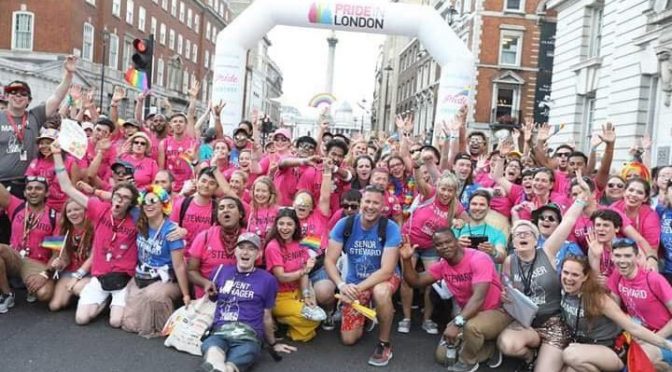 Volunteering with Pride in London is an “Amazing Time” : User Review