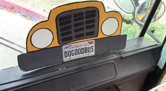 The Do Good Bus: Gets People On Board to Help Others