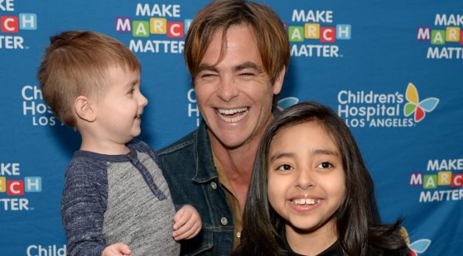 How Chris Pine Supports Children’s Hospital Los Angeles