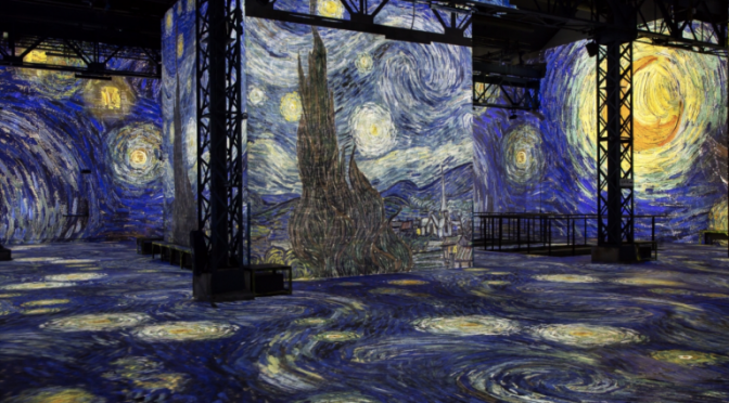 How this Paris Art Exhibit Lets You Step Inside a Van Gogh Painting