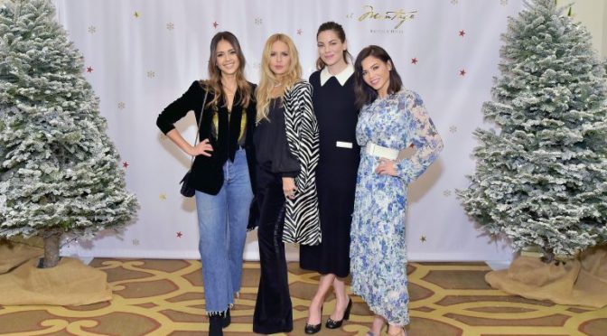 Baby2Baby Supporters Jessica Alba, Jenna Dewan Attend Holiday Party for Kids in Need