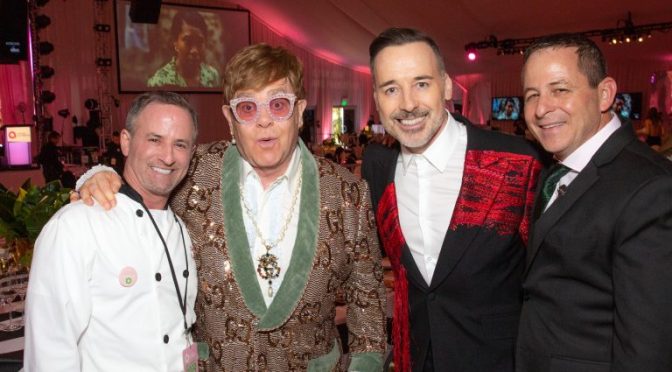 Sir Elton John Raises $6.3 Million at Annual Oscar Party to Help Fight AIDS