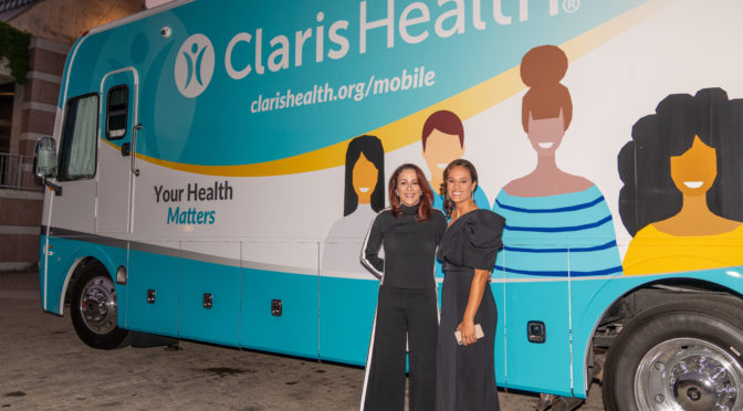 Patricia Heaton on supporting mobile clinic Claris Health
