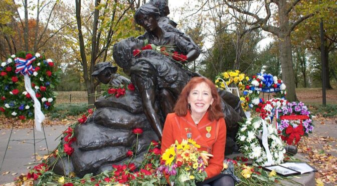 Former Vietnam nurse Diane Carlson Evans will be honored this Memorial Day